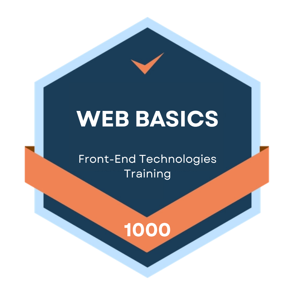Web Basics badge image