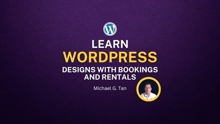 Wordpress Design Bookings and Rentals